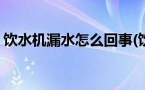 饮水机漏水怎么回事(饮水机上面溢水怎么办)