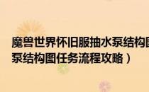 魔兽世界怀旧服抽水泵结构图怎么做（wowtbc怀旧服抽水泵结构图任务流程攻略）