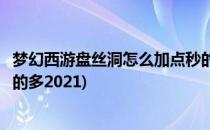 梦幻西游盘丝洞怎么加点秒的多(梦幻西游盘丝洞怎么加点秒的多2021)