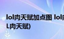 lol肉天赋加点图 lol肉通用天赋加点图s4(LOL肉天赋)