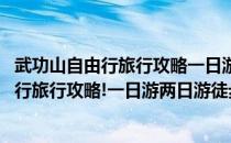 武功山自由行旅行攻略一日游两日游徒步路线图(武功山自由行旅行攻略!一日游两日游徒步路线图高清)