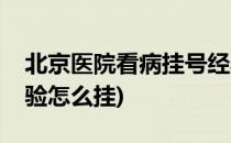 北京医院看病挂号经验(北京医院看病挂号经验怎么挂)
