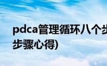 pdca管理循环八个步骤(pdca管理循环八个步骤心得)