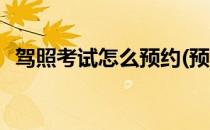 驾照考试怎么预约(预约驾照考试怎么预约)