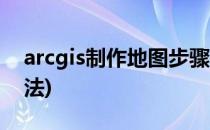arcgis制作地图步骤(arcgis专题地图制作方法)
