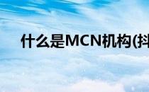 什么是MCN机构(抖音什么是mcn机构)