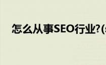 怎么从事SEO行业?(seo这个行业怎么样)