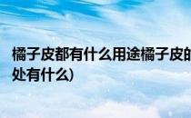 橘子皮都有什么用途橘子皮的妙用(橘子皮的妙用橘子皮的用处有什么)