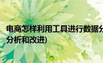 电商怎样利用工具进行数据分析(电商怎样利用工具进行数据分析和改进)