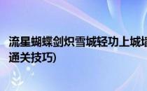 流星蝴蝶剑炽雪城轻功上城墙教程(流星蝴蝶剑炽雪城有什么通关技巧)
