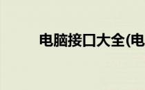 电脑接口大全(电脑接口大全图片)