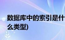 数据库中的索引是什么(数据库中的索引是什么类型)