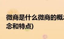 微商是什么微商的概念(微商是什么,微商的概念和特点)