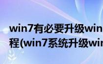 win7有必要升级win10吗win7升级win10教程(win7系统升级win10好吗)