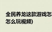 全民养龙这款游戏怎么玩(全民养龙这款游戏怎么玩视频)