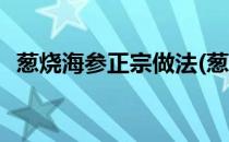 葱烧海参正宗做法(葱烧海参正宗做法视频)
