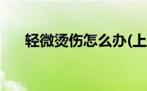轻微烫伤怎么办(上颚轻微烫伤怎么办)