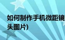 如何制作手机微距镜头(如何制作手机微距镜头图片)