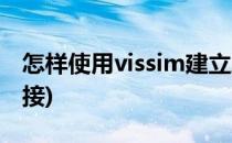 怎样使用vissim建立路网支路(vissim道路连接)