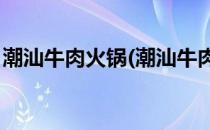 潮汕牛肉火锅(潮汕牛肉火锅加盟店10大品牌)