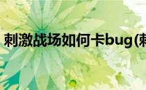 刺激战场如何卡bug(刺激战场如何卡风火轮)