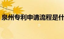 泉州专利申请流程是什么(泉州专利申请机构)