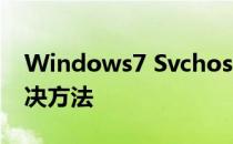 Windows7 Svchost.exe占用内存过高的解决方法