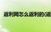 返利网怎么返利的(返利网返利的钱到哪里)