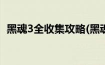 黑魂3全收集攻略(黑魂3全收集攻略一周目)