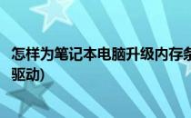 怎样为笔记本电脑升级内存条(怎样为笔记本电脑升级内存条驱动)