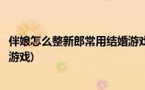 伴娘怎么整新郎常用结婚游戏招数锦集(伴娘整伴郎新郎招数游戏)