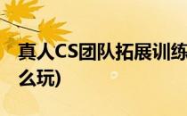 真人CS团队拓展训练方案(拓展训练真人cs怎么玩)