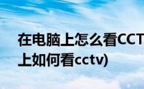 在电脑上怎么看CCTV-4中文国际频道(电脑上如何看cctv)