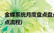 金蝶系统月度盘点盘点方案如何新建?(金蝶盘点流程)