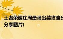 王者荣耀庄周最强出装攻略分享(王者荣耀庄周最强出装攻略分享图片)