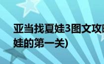 亚当找夏娃3图文攻略[1]0-5关(亚当寻找夏娃的第一关)