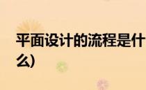 平面设计的流程是什么(平面设计的流程是什么)