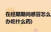 在经期期间感冒怎么办(在经期期间感冒怎么办吃什么药)