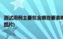测试用例主要包含哪些要素呢(测试用例主要包含哪些要素呢图片)