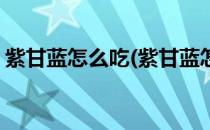 紫甘蓝怎么吃(紫甘蓝怎么吃好吃怎么做好吃)