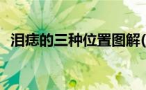 泪痣的三种位置图解(泪痣的位置与命运图)
