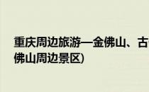 重庆周边旅游—金佛山、古佛洞、生态石林一日游(重庆金佛山周边景区)