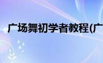 广场舞初学者教程(广场舞初学者教程下载)