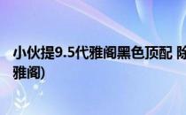 小伙提9.5代雅阁黑色顶配 除了风火轮什么都满意(黑色九代雅阁)