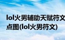 lol火男辅助天赋符文 s6火男辅助天赋符文加点图(lol火男符文)