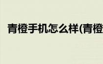 青橙手机怎么样(青橙手机怎么样值得买吗)
