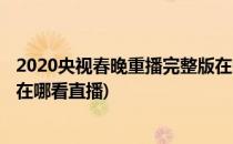 2020央视春晚重播完整版在哪看(2020央视春晚重播完整版在哪看直播)