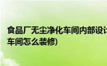 食品厂无尘净化车间内部设计装修注意事项(上篇)(食品无菌车间怎么装修)