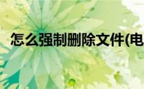 怎么强制删除文件(电脑怎么强制删除文件)
