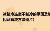 冰箱冷冻室不制冷的原因及解决方法(冰箱冷冻室不制冷的原因及解决方法图片)